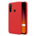 Funda Silicona Líquida Ultra Suave para Xiaomi Redmi Note 8T color Roja