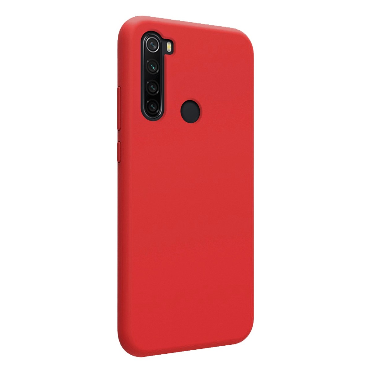Funda Silicona Líquida Ultra Suave para Xiaomi Redmi Note 8T color Roja
