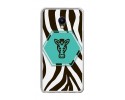 Funda Gel Tpu para Meizu M5 Note Diseño Cebra Dibujos