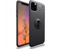 Funda Magnetica Soporte con Anillo Giratorio 360 para Iphone 11 Pro (5.8) Negra