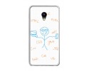 Funda Gel Tpu para Meizu M5 Note Diseño Informatico Dibujos