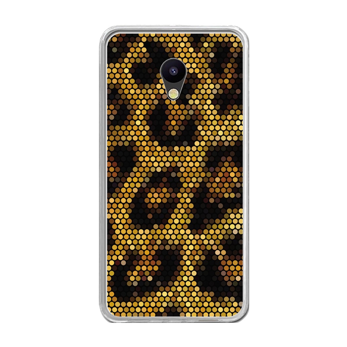 Funda Gel Tpu para Meizu M5 Note Diseño Leopardo Dibujos
