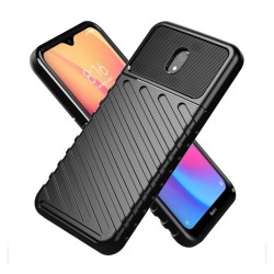 Funda Gel Flexible Thunder Armor Rugged para Xiaomi Redmi 8A color Negra 2