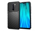 Funda Gel Flexible Thunder Armor Rugged para Xiaomi Redmi Note 8 Pro color Negra