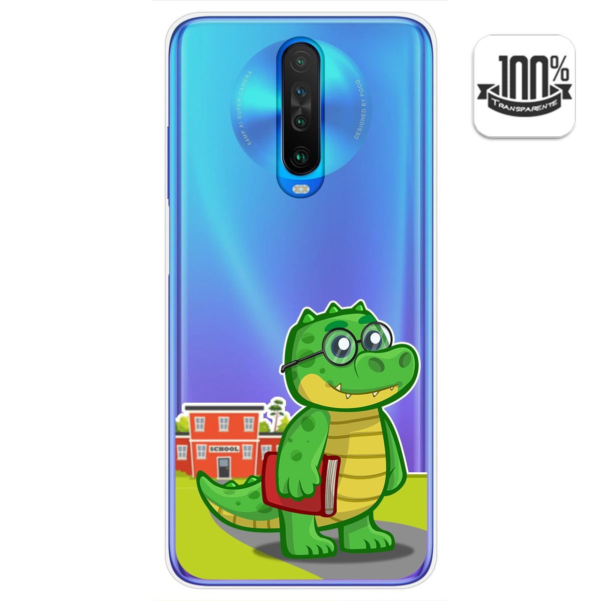 Funda Gel Transparente para Xiaomi Pocophone POCO X2 diseño Coco Dibujos