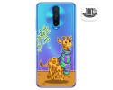 Funda Gel Transparente para Xiaomi Pocophone POCO X2 diseño Jirafa Dibujos