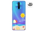 Funda Gel Transparente para Xiaomi Pocophone POCO X2 diseño Playa Dibujos