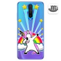Funda Gel Transparente para Xiaomi Pocophone POCO X2 diseño Unicornio Dibujos
