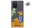 Funda Gel Transparente para Samsung Galaxy S10 Lite diseño Jirafa Dibujos