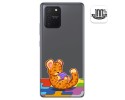 Funda Gel Transparente para Samsung Galaxy S10 Lite diseño Leopardo Dibujos