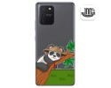 Funda Gel Transparente para Samsung Galaxy S10 Lite diseño Panda Dibujos
