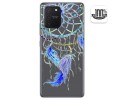 Funda Gel Transparente para Samsung Galaxy S10 Lite diseño Plumas Dibujos