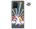 Funda Gel Transparente para Samsung Galaxy S10 Lite diseño Unicornio Dibujos