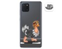 Funda Gel Transparente para Samsung Galaxy Note 10 Lite diseño Avestruz Dibujos