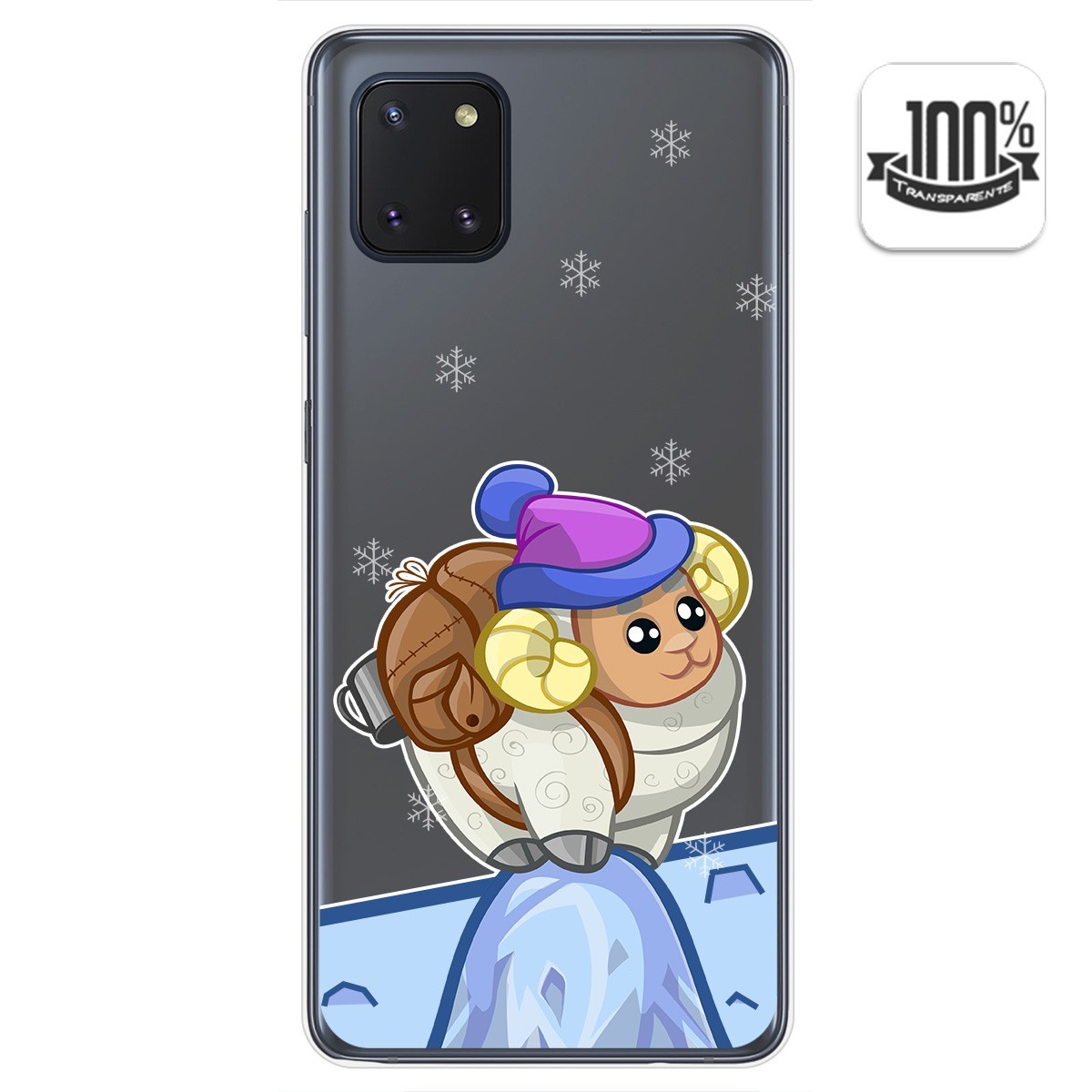 Funda Gel Transparente para Samsung Galaxy Note 10 Lite diseño Cabra Dibujos