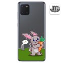 Funda Gel Transparente para Samsung Galaxy Note 10 Lite diseño Conejo Dibujos