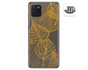 Funda Gel Transparente para Samsung Galaxy Note 10 Lite diseño Hojas Dibujos