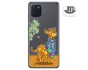Funda Gel Transparente para Samsung Galaxy Note 10 Lite diseño Jirafa Dibujos