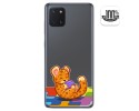 Funda Gel Transparente para Samsung Galaxy Note 10 Lite diseño Leopardo Dibujos