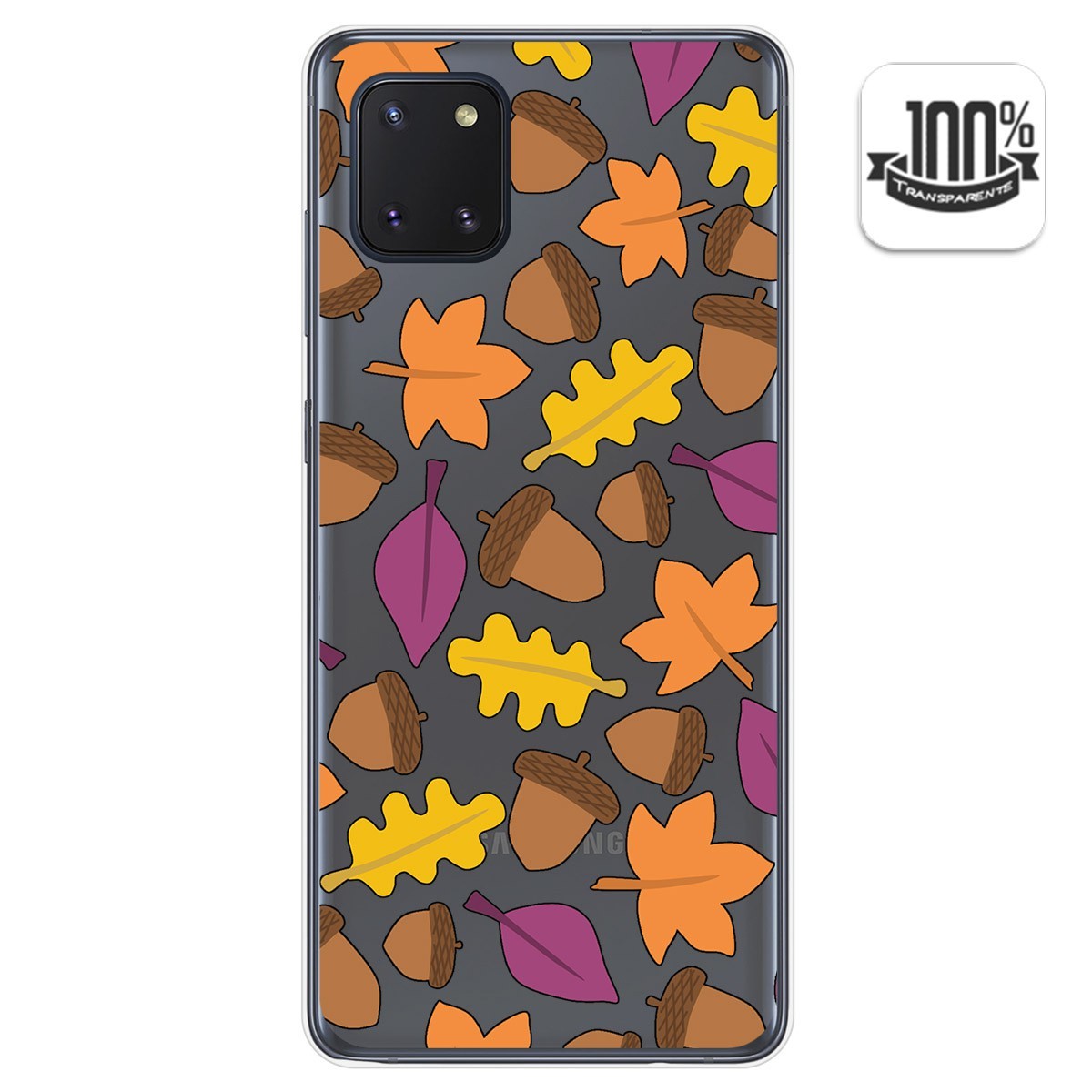 Funda Gel Transparente para Samsung Galaxy Note 10 Lite diseño Otoño Dibujos