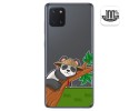 Funda Gel Transparente para Samsung Galaxy Note 10 Lite diseño Panda Dibujos