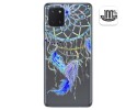 Funda Gel Transparente para Samsung Galaxy Note 10 Lite diseño Plumas Dibujos