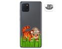 Funda Gel Transparente para Samsung Galaxy Note 10 Lite diseño Tigre Dibujos