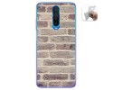 Funda Gel Tpu para Xiaomi Pocophone POCO X2 diseño Ladrillo 01 Dibujos