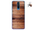 Funda Gel Tpu para Xiaomi Pocophone POCO X2 diseño Madera 02 Dibujos