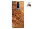 Funda Gel Tpu para Xiaomi Pocophone POCO X2 diseño Madera 04 Dibujos