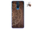 Funda Gel Tpu para Xiaomi Pocophone POCO X2 diseño Madera 06 Dibujos
