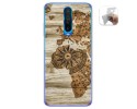 Funda Gel Tpu para Xiaomi Pocophone POCO X2 diseño Madera 07 Dibujos