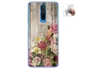 Funda Gel Tpu para Xiaomi Pocophone POCO X2 diseño Madera 08 Dibujos