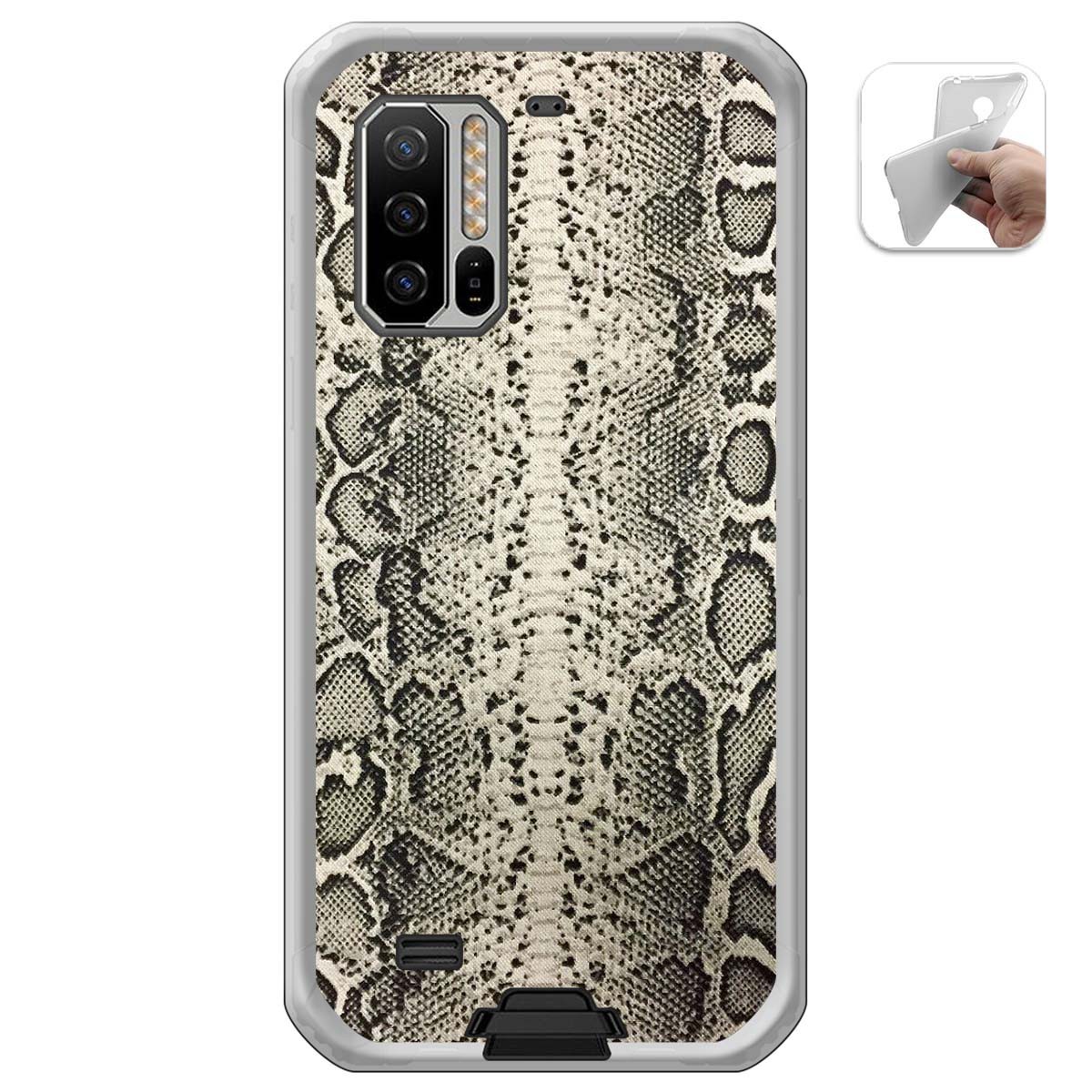 Funda Gel Tpu para Ulefone Armor 7 diseño Animal 01 Dibujos