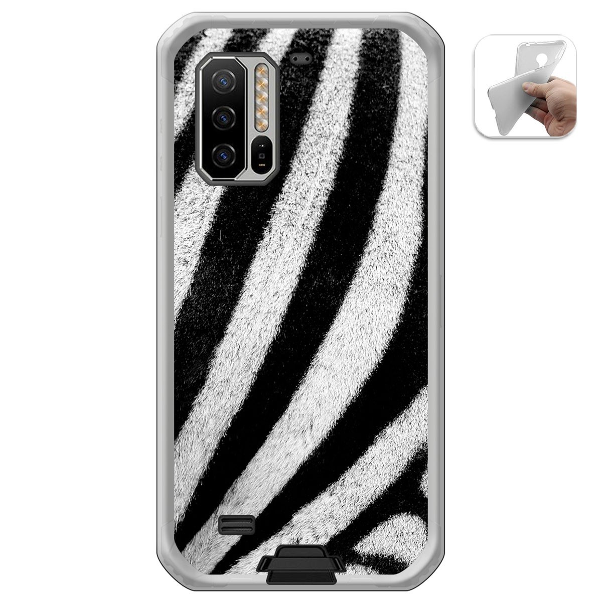 Funda Gel Tpu para Ulefone Armor 7 diseño Animal 02 Dibujos