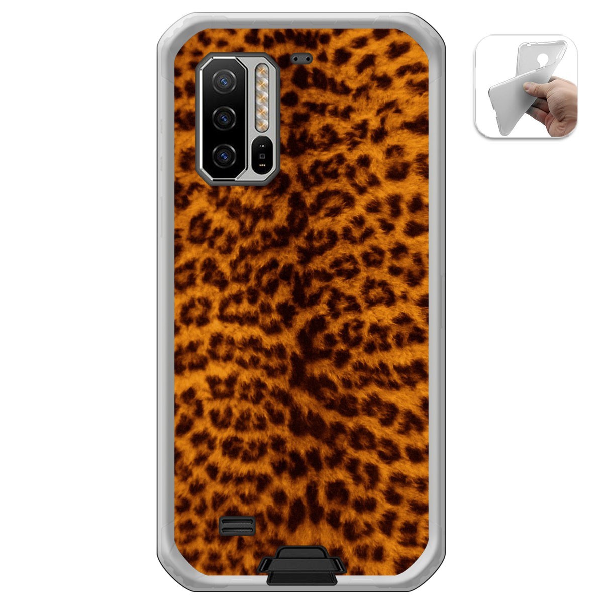 Funda Gel Tpu para Ulefone Armor 7 diseño Animal 03 Dibujos