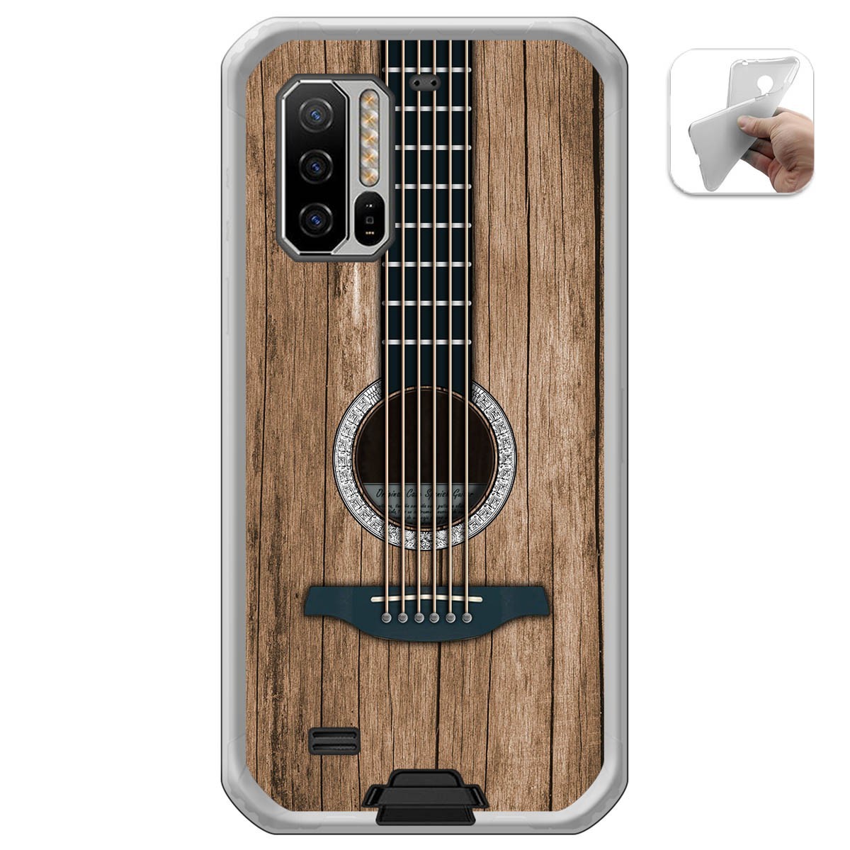 Funda Gel Tpu para Ulefone Armor 7 diseño Madera 11 Dibujos