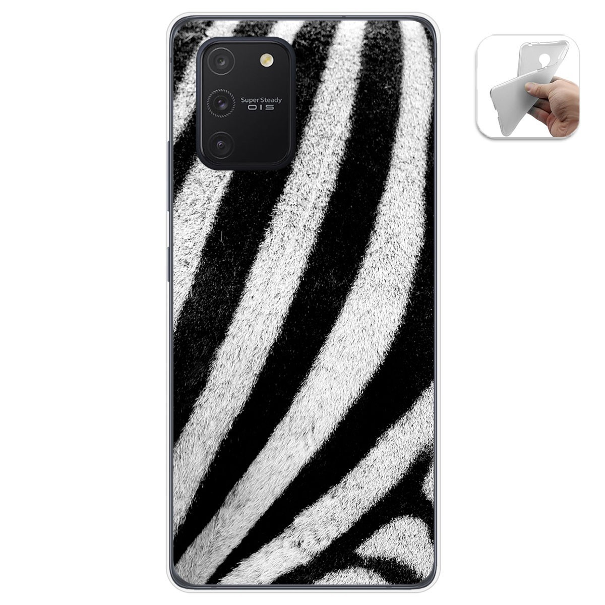 Funda Gel Tpu para Samsung Galaxy S10 Lite diseño Animal 02 Dibujos