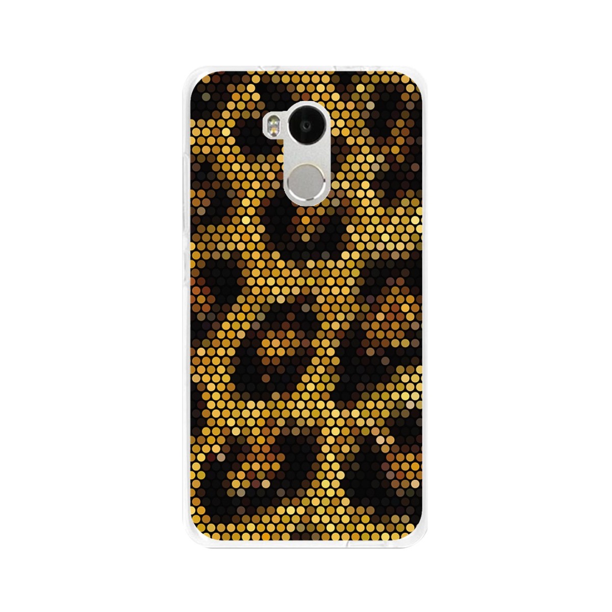 Funda Gel Tpu para Xiaomi Redmi 4 Pro Diseño Leopardo Dibujos