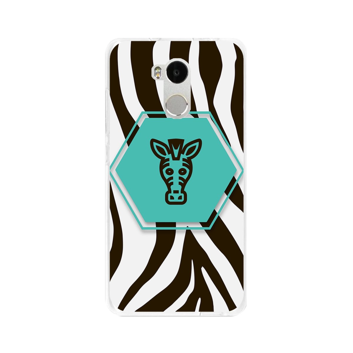 Funda Gel Tpu para Xiaomi Redmi 4 Pro Diseño Cebra Dibujos