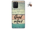 Funda Gel Tpu para Samsung Galaxy S10 Lite diseño Madera 01 Dibujos