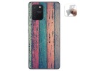 Funda Gel Tpu para Samsung Galaxy S10 Lite diseño Madera 10 Dibujos