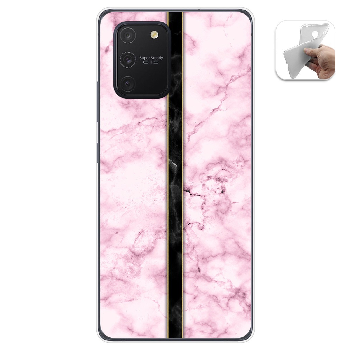 Funda Gel Tpu para Samsung Galaxy S10 Lite diseño Mármol 04 Dibujos