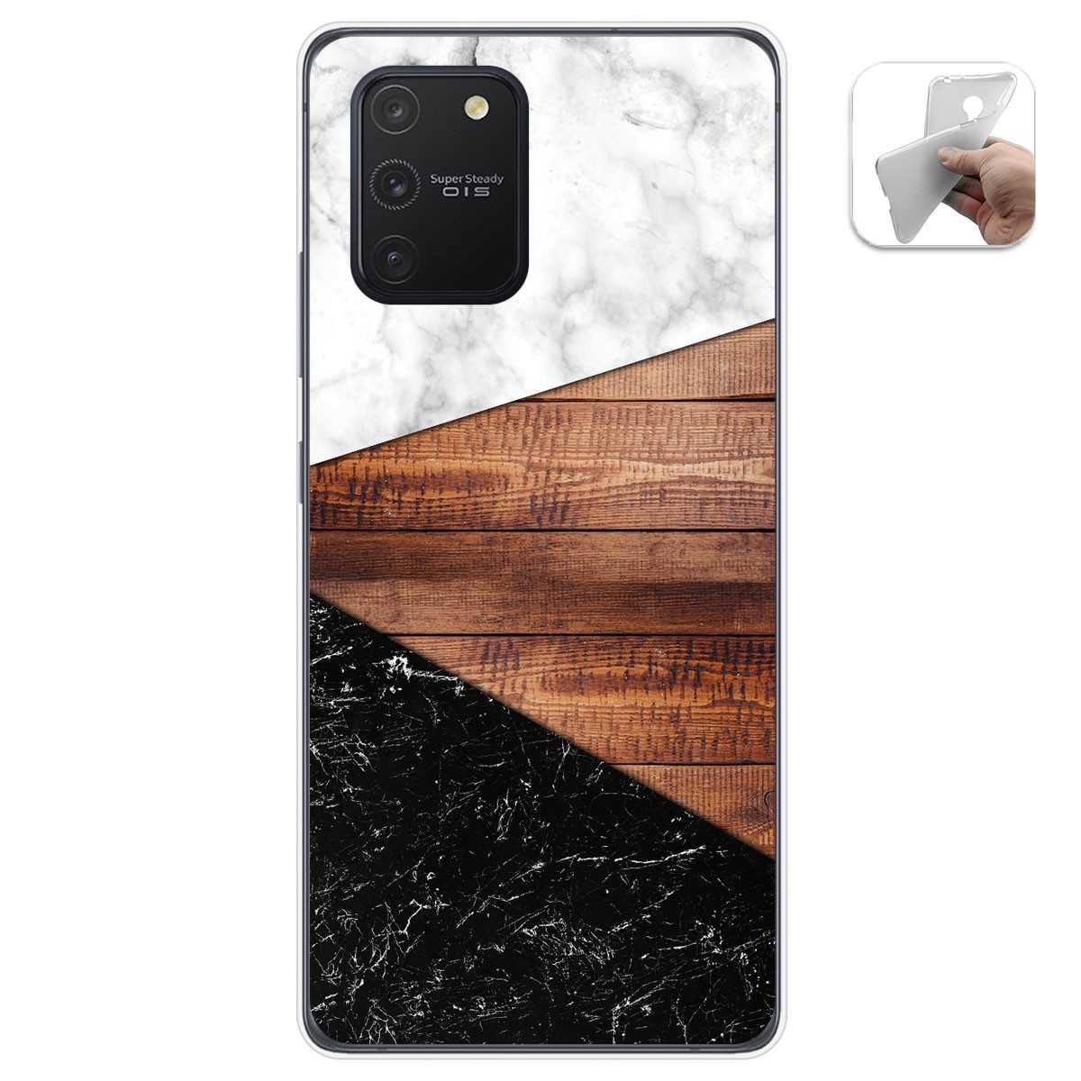 Funda Gel Tpu para Samsung Galaxy S10 Lite diseño Mármol 11 Dibujos
