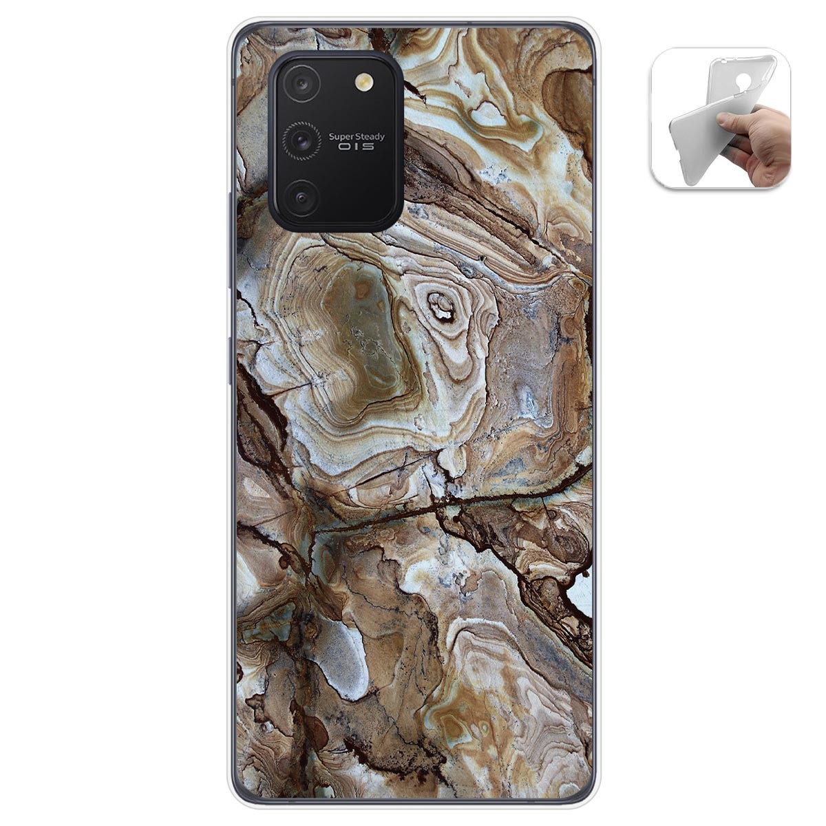 Funda Gel Tpu para Samsung Galaxy S10 Lite diseño Mármol 14 Dibujos