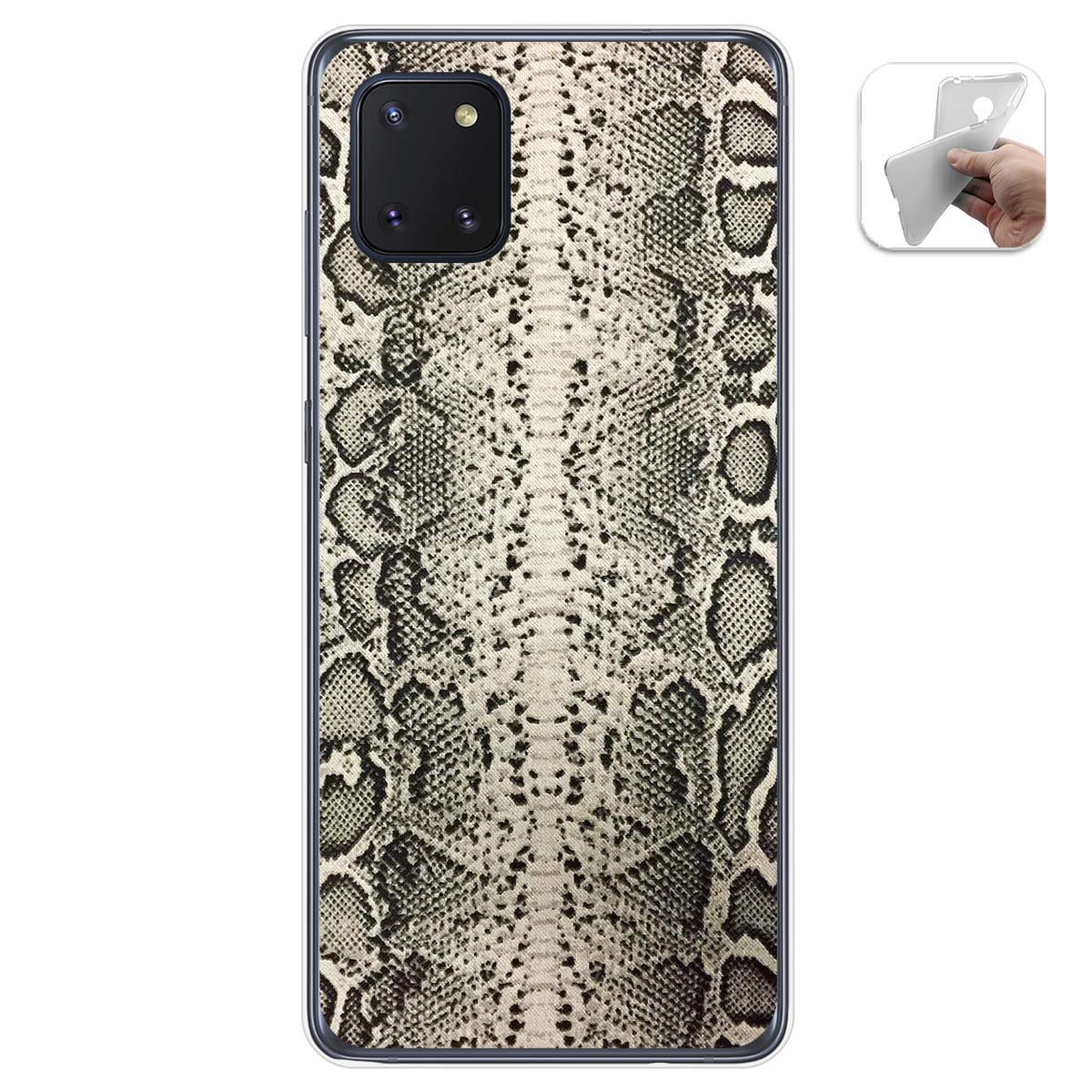 Funda Gel Tpu para Samsung Galaxy Note 10 Lite diseño Animal 01 Dibujos