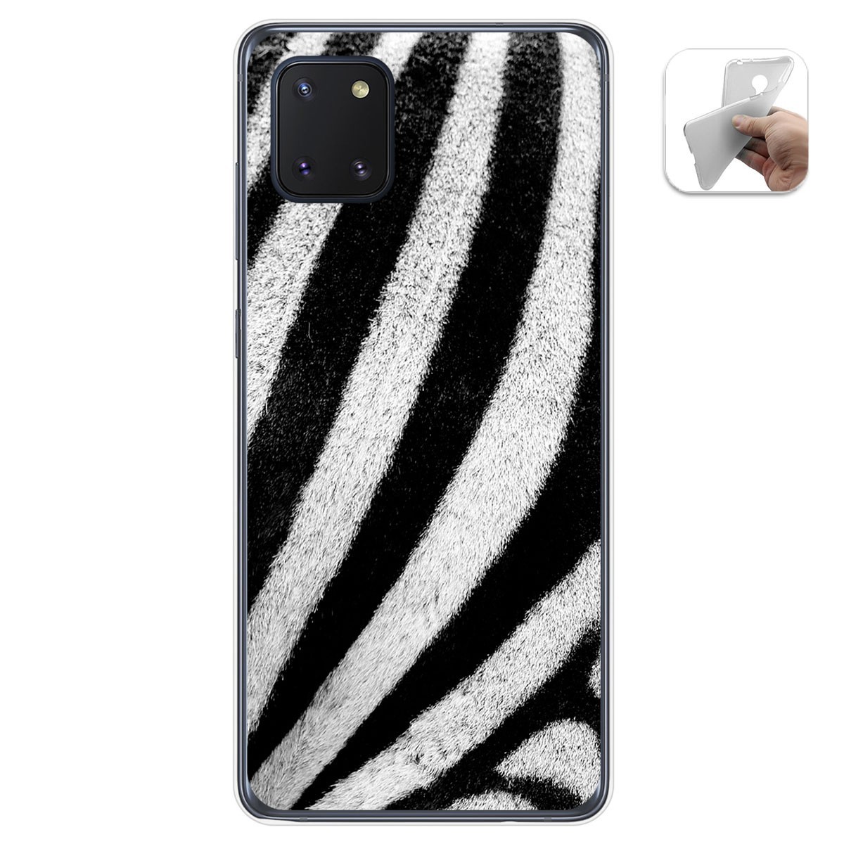 Funda Gel Tpu para Samsung Galaxy Note 10 Lite diseño Animal 02 Dibujos