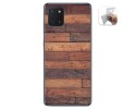 Funda Gel Tpu para Samsung Galaxy Note 10 Lite diseño Madera 03 Dibujos
