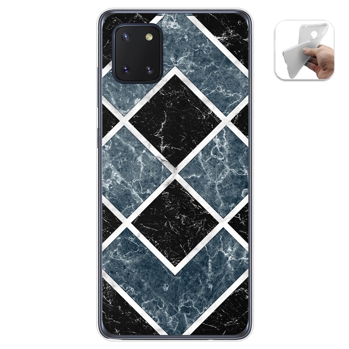 Funda Gel Tpu para Samsung Galaxy Note 10 Lite diseño Mármol 06 Dibujos