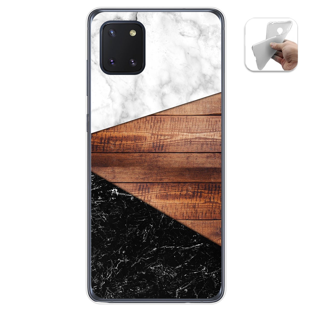 Funda Gel Tpu para Samsung Galaxy Note 10 Lite diseño Mármol 11 Dibujos